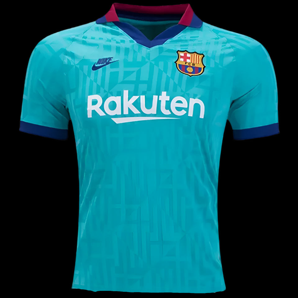 Barcelona 19/20 Third Blue Retro kit