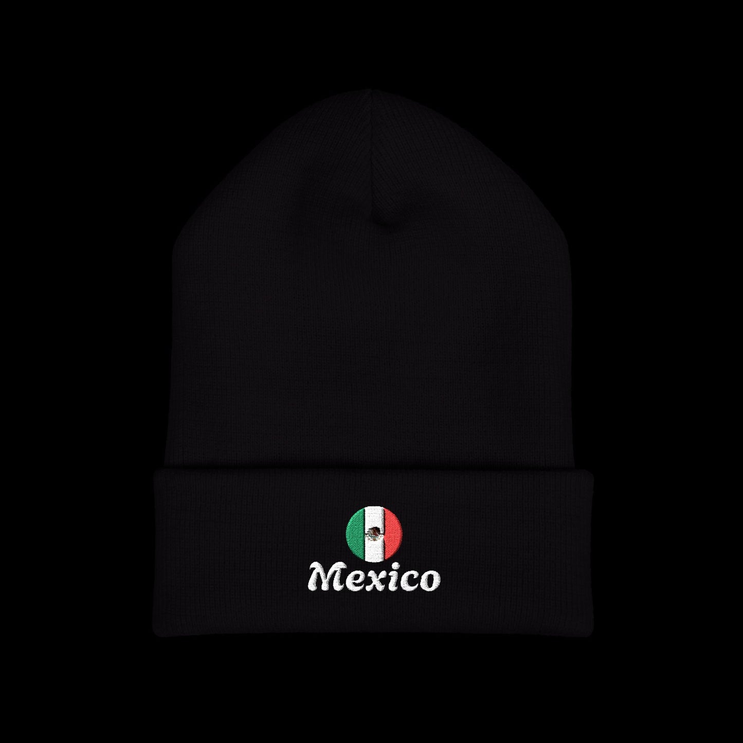 Mexico Embroidered Beanie