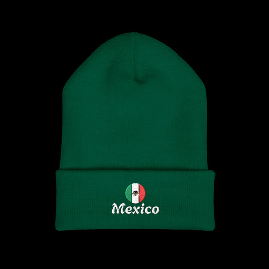 Mexico Embroidered Beanie