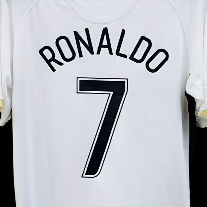 06/07 Ronaldo Manchester United Away Jersey