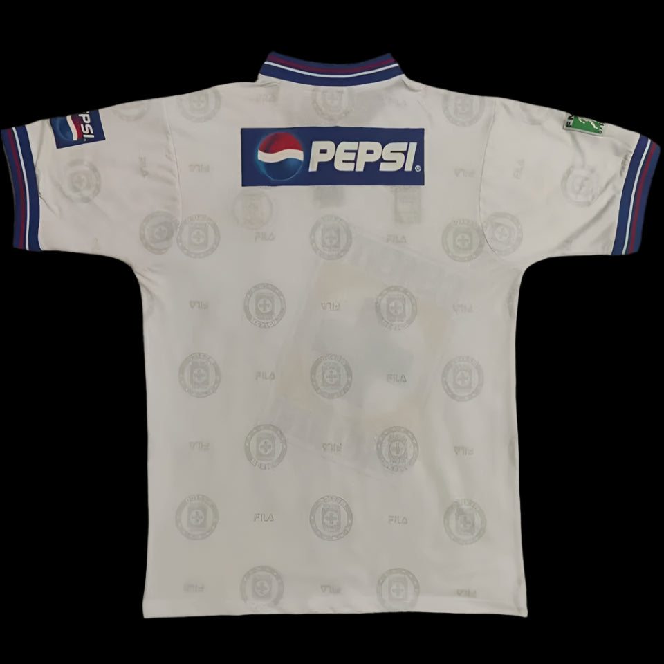 Cruz Azul 97/98 White Away Retro Jersey