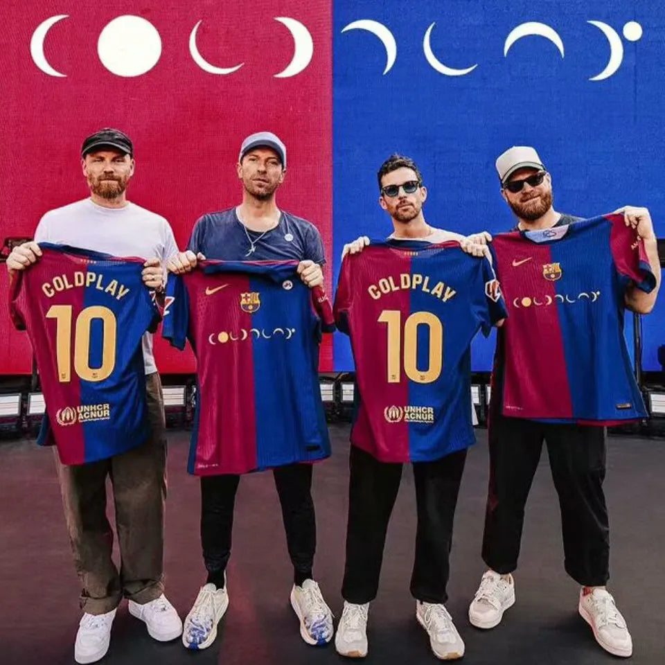 Barcelona 2024/2025 Home Coldplay Collab