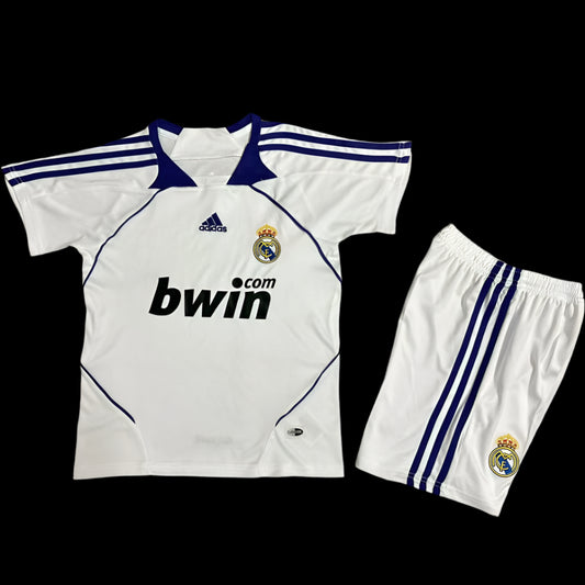 Real Madrid 2007/08 Home White Retro (KIDS)