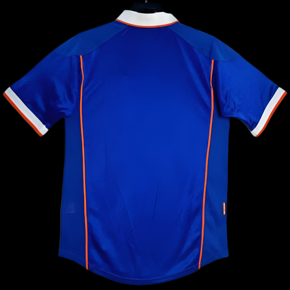 Netherlands 1998 Blue Away Jersey