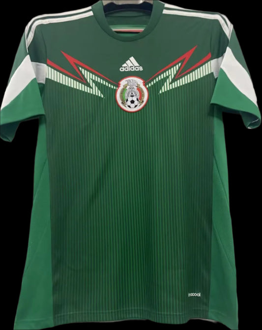 Mexico 2014 Green Home Jersey