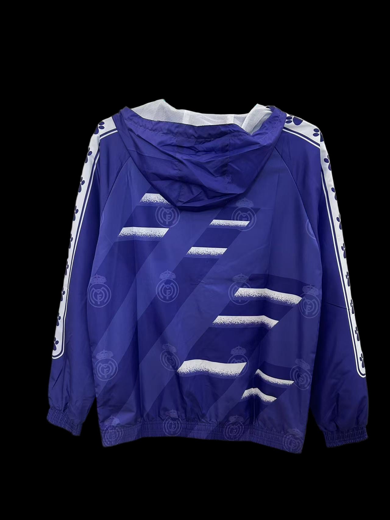 Real Madrid Vintage Purple Windbreaker