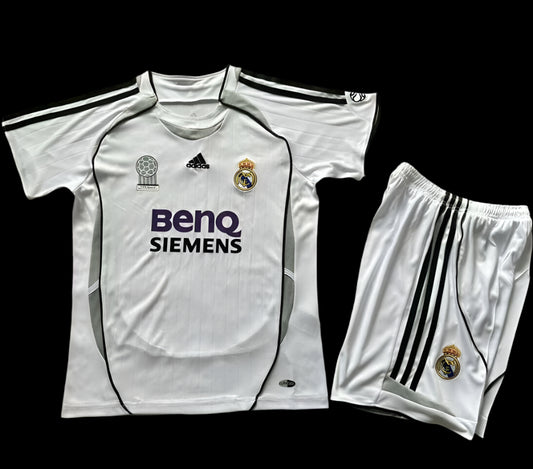Real Madrid 2006/07 Home White Retro (KIDS)