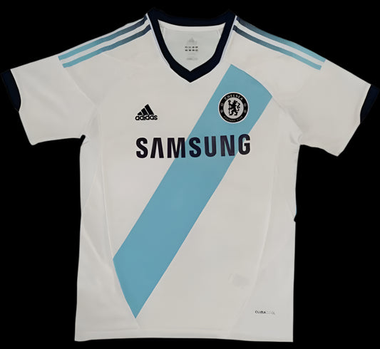 Chelsea 12/13 White Away Jersey