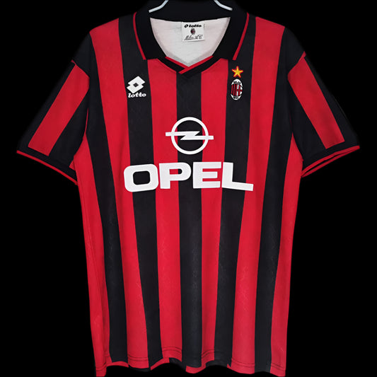 95/96 AC Milan Home Retro Kit