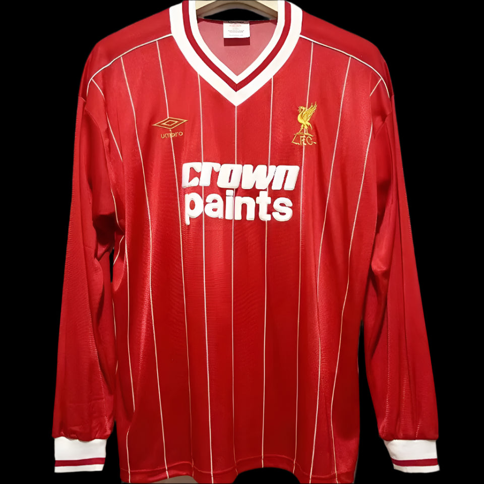 Liverpool 81/82 Home Retro Long Sleeve