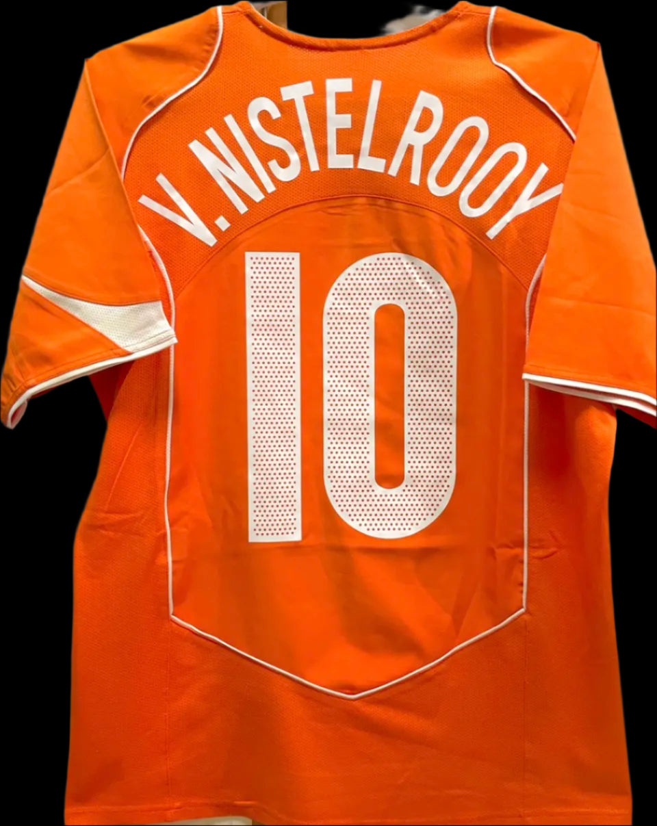 Netherlands 2004 Orange Home Jersey