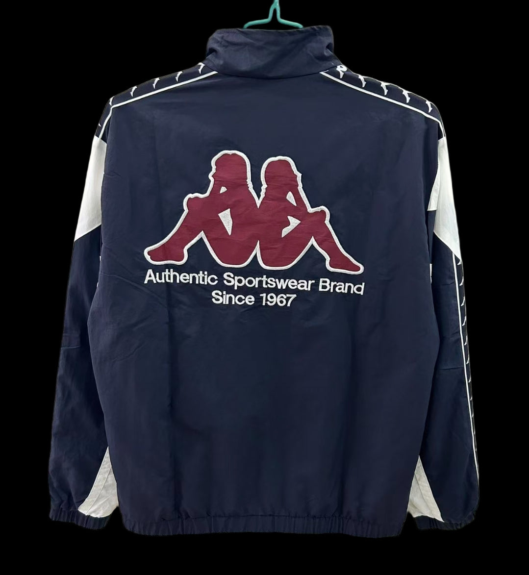 Real Madrid Vintage Navy Windbreaker