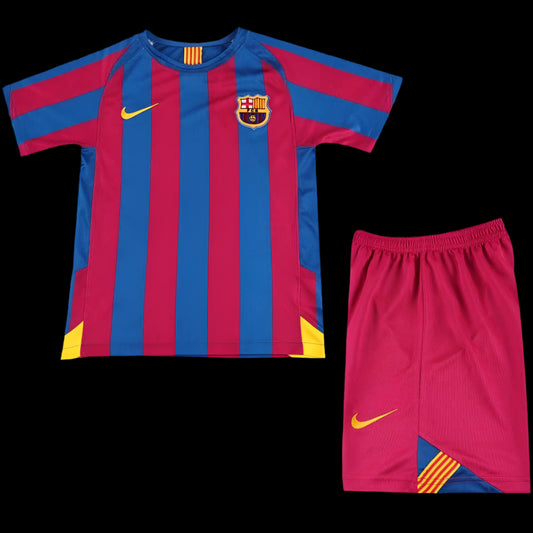 Barcelona 2005/06 Home Retro League Version (KIDS)