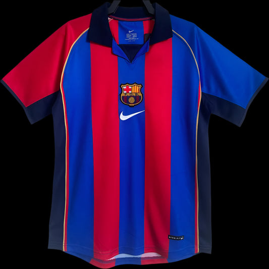 Barcelona 2001/02 Home Retro Kit