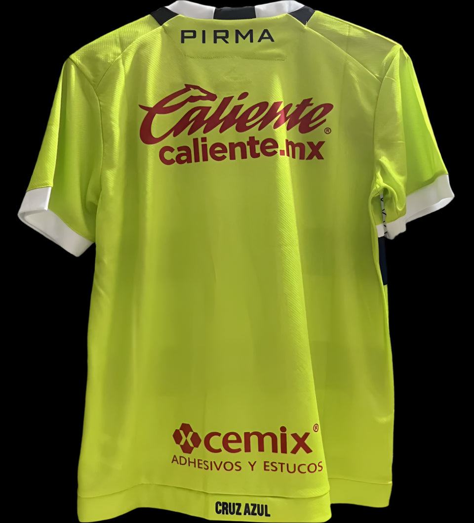Cruz Azul 24/25 Yellow GK Jersey