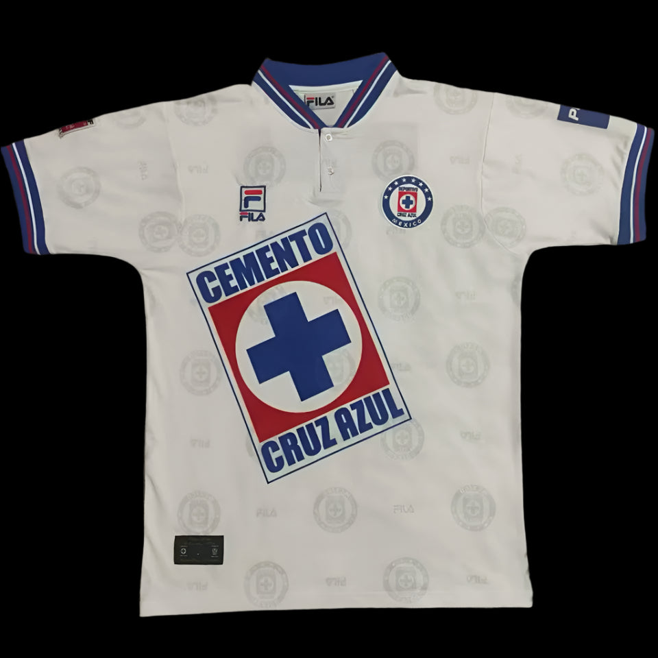 Cruz Azul 97/98 White Away Retro Jersey