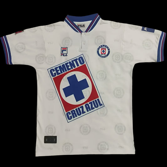 Cruz Azul 97/98 White Away Retro Jersey