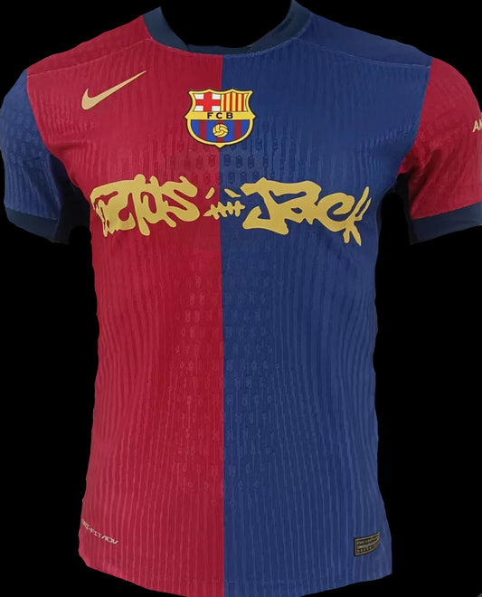 Barcelona 2024/2025 Home Travis Scott Collab