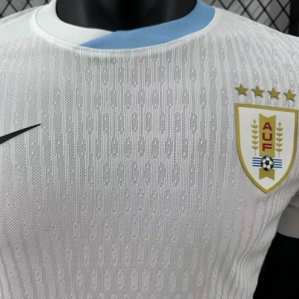 Uruguay 24/25 Away White Jersey