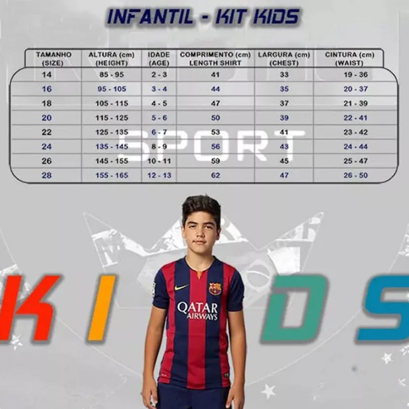 Barcelona 2025/2025 Mamba Away Kit (KIDS)