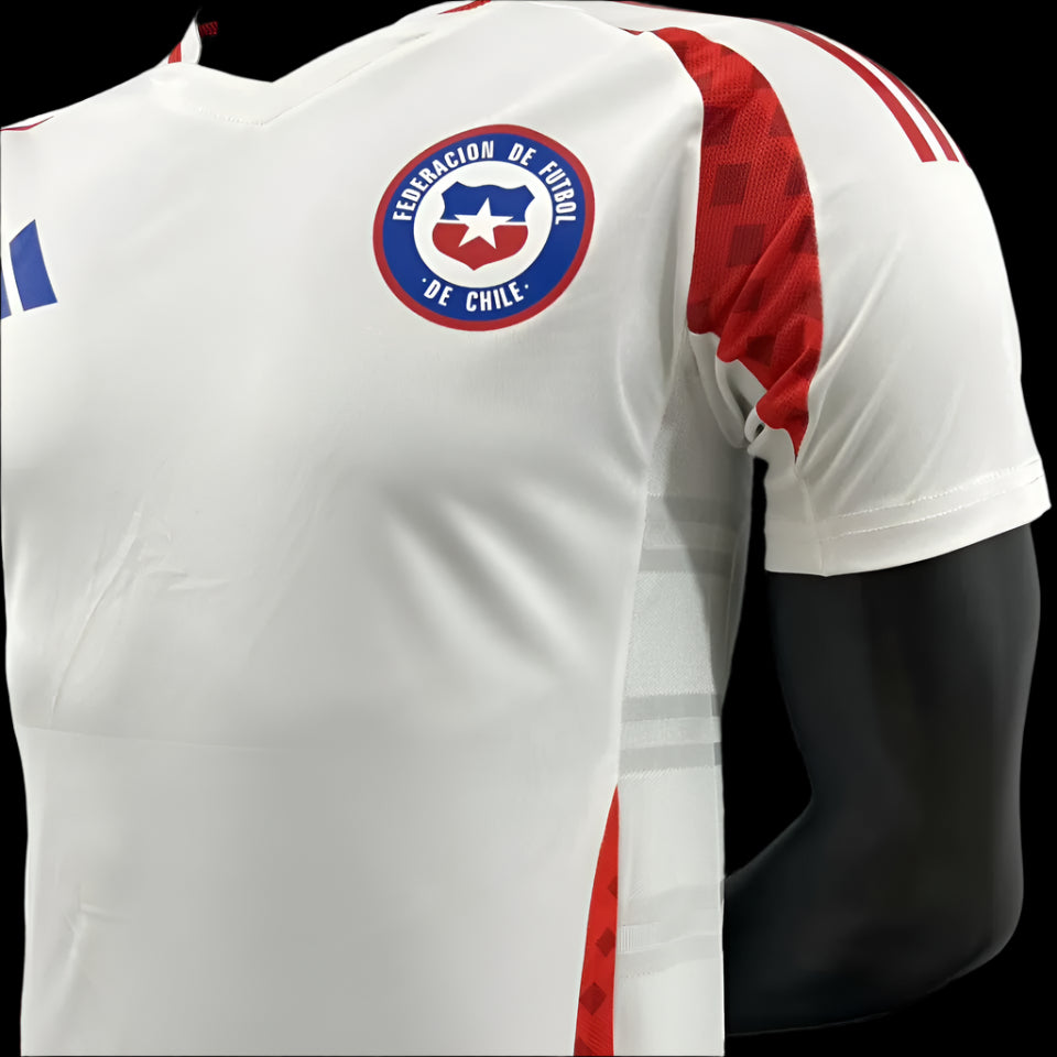 Chile 24/25 Away White Jersey