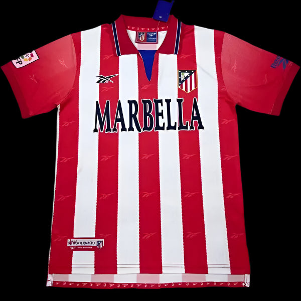 Atlético Madrid 1998/99 Home Retro Kit