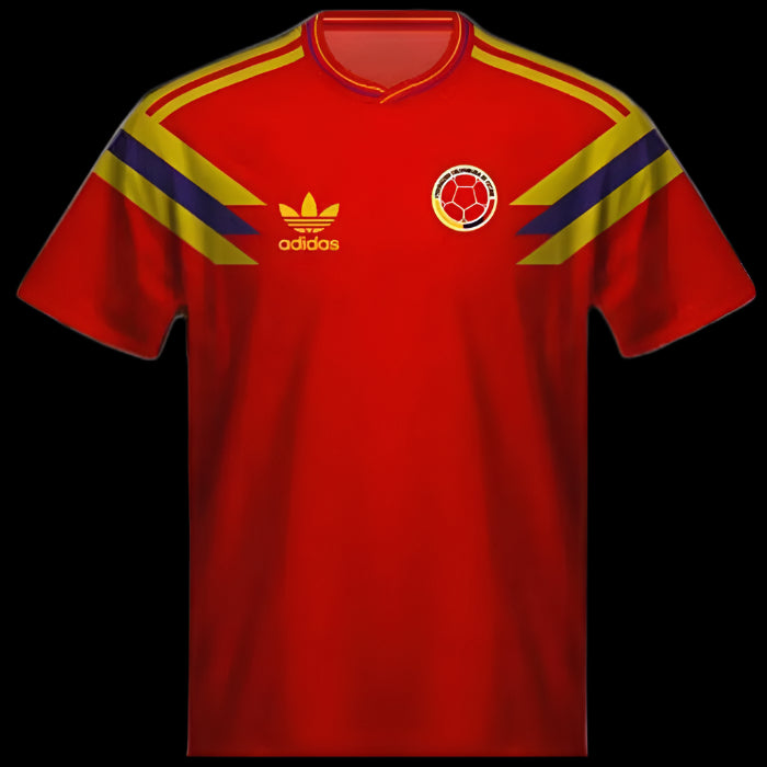 Colombia 1990 Red Home Retro Kit