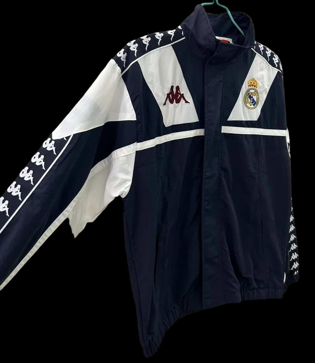 Real Madrid Vintage Navy Windbreaker
