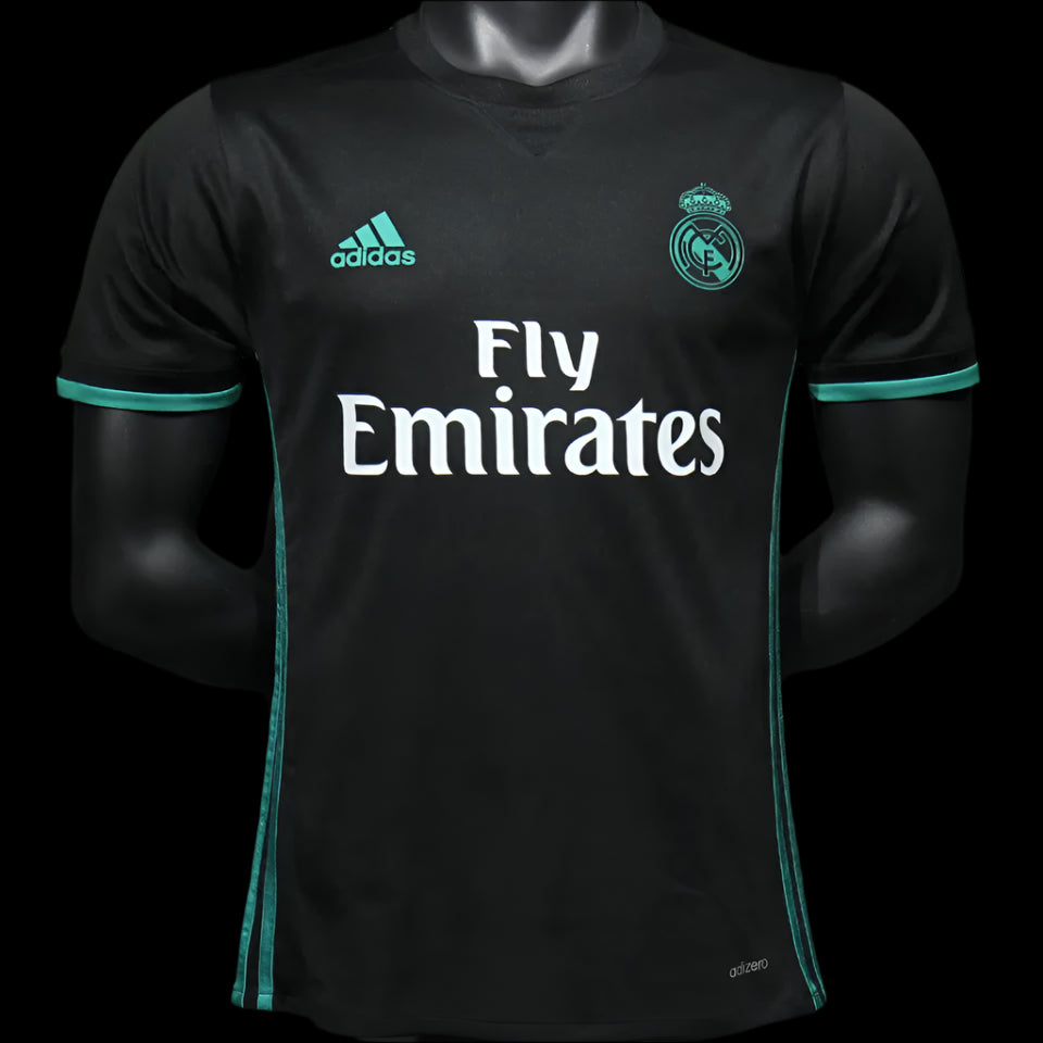 Real Madrid 2017/18 Black Retro Kit