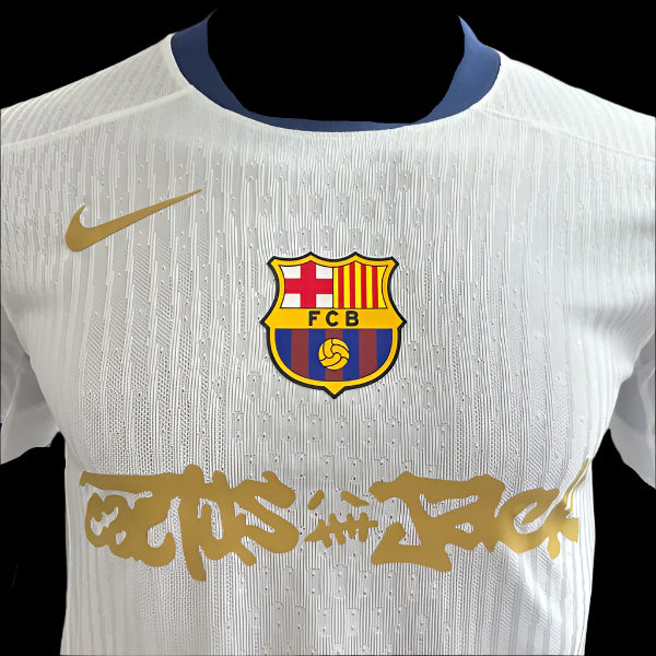 Barcelona 2024/2025 Travis Scott Collab White Edition