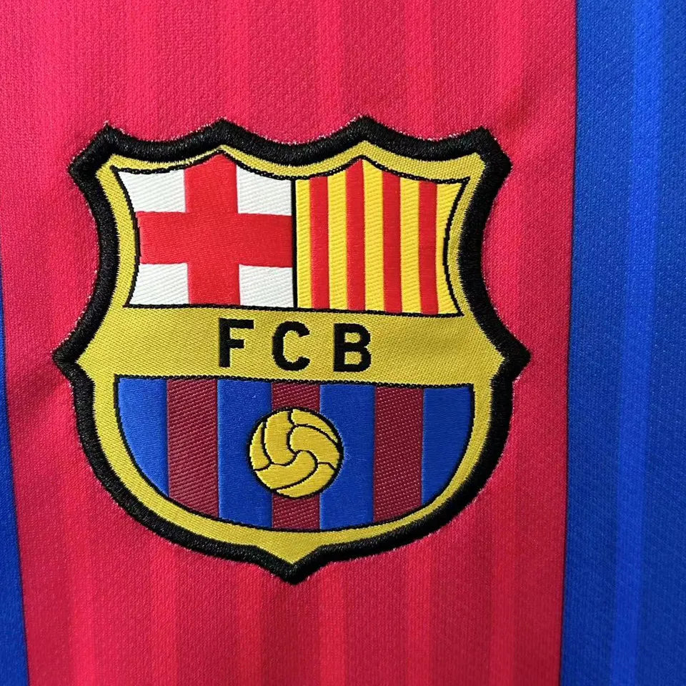 Barcelona 2016/17 Home Retro Long Sleeve