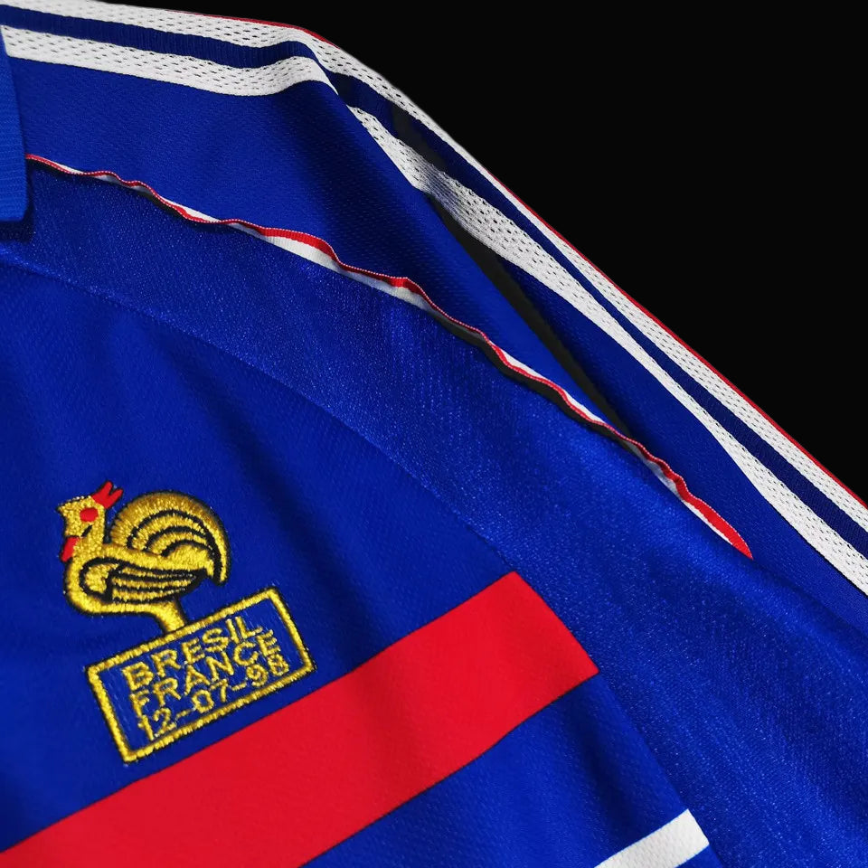 France 1998 Home Retro Long Sleeve