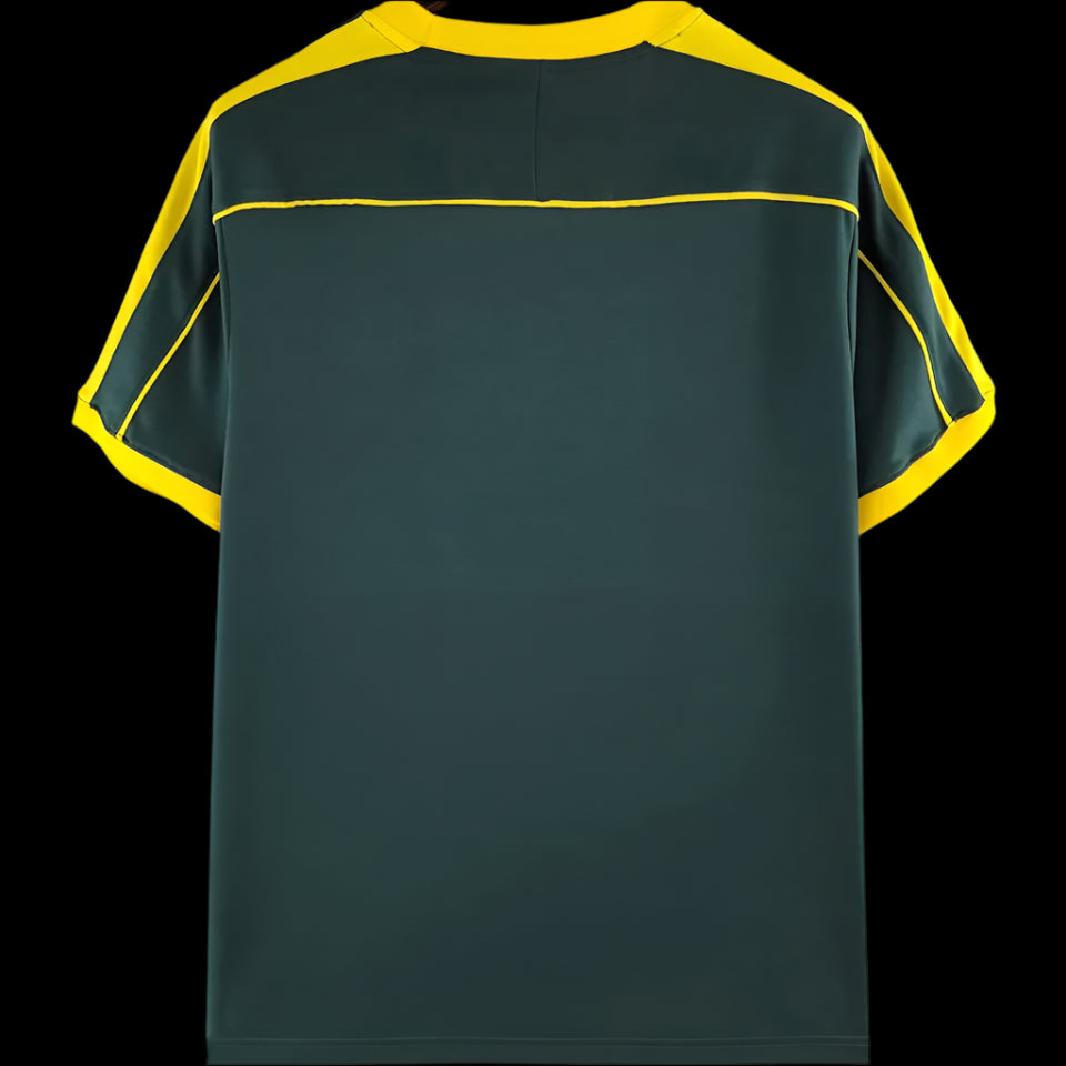 Brazil 1998 GK Dark Green Retro Kit