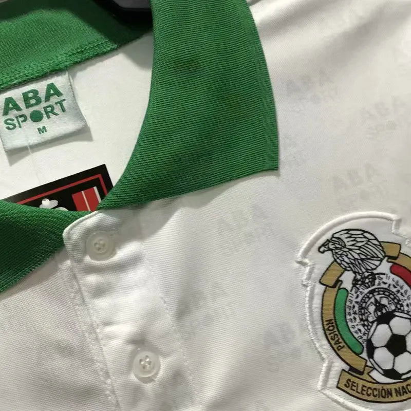 Mexico 1995 White Away Jersey