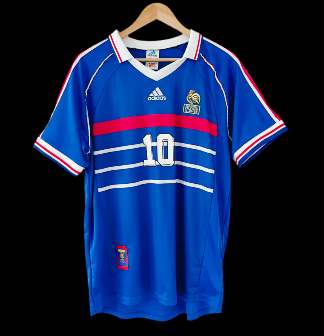 98 Zidane France Retro Kit