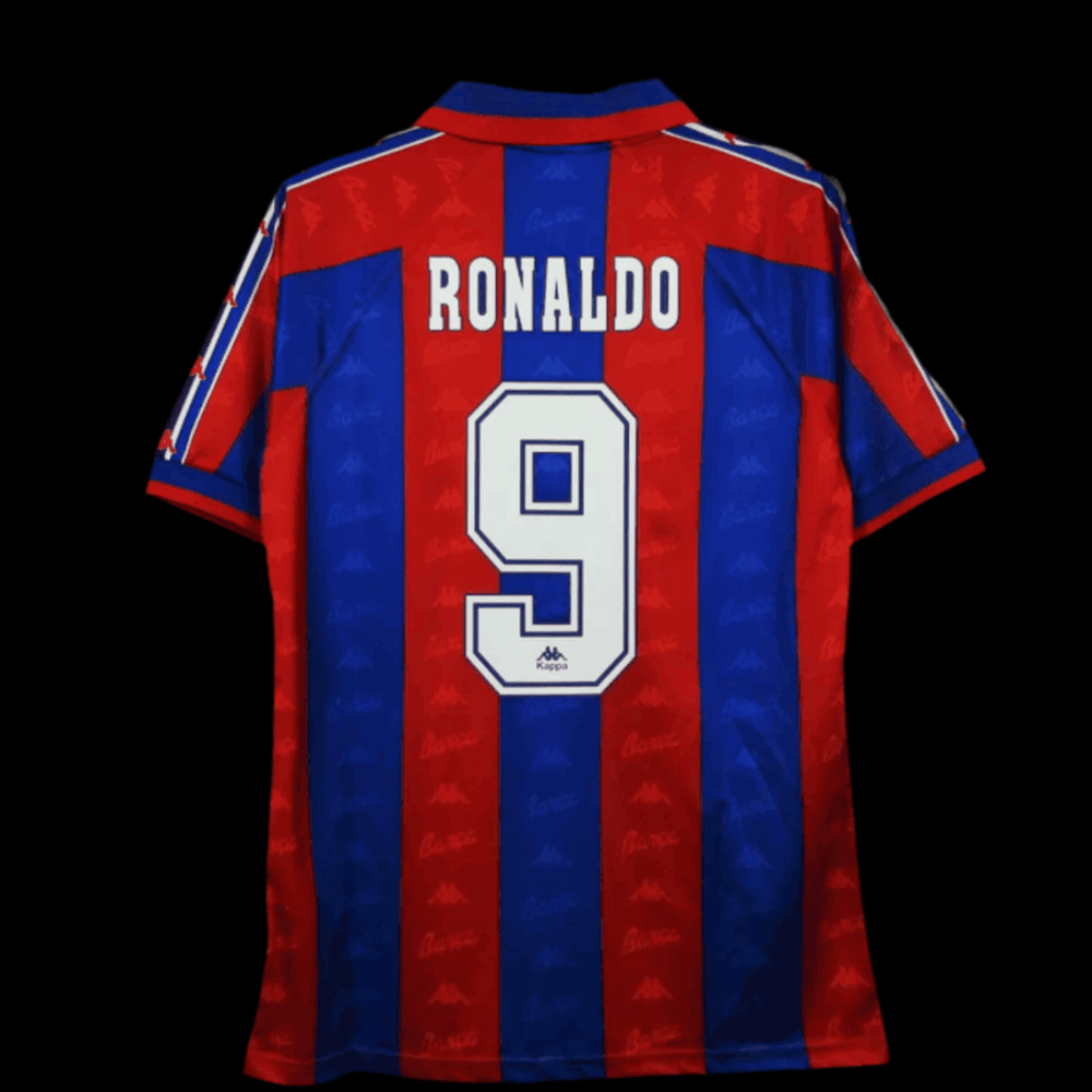 96/97 Ronaldo Barcelona Retro Kit