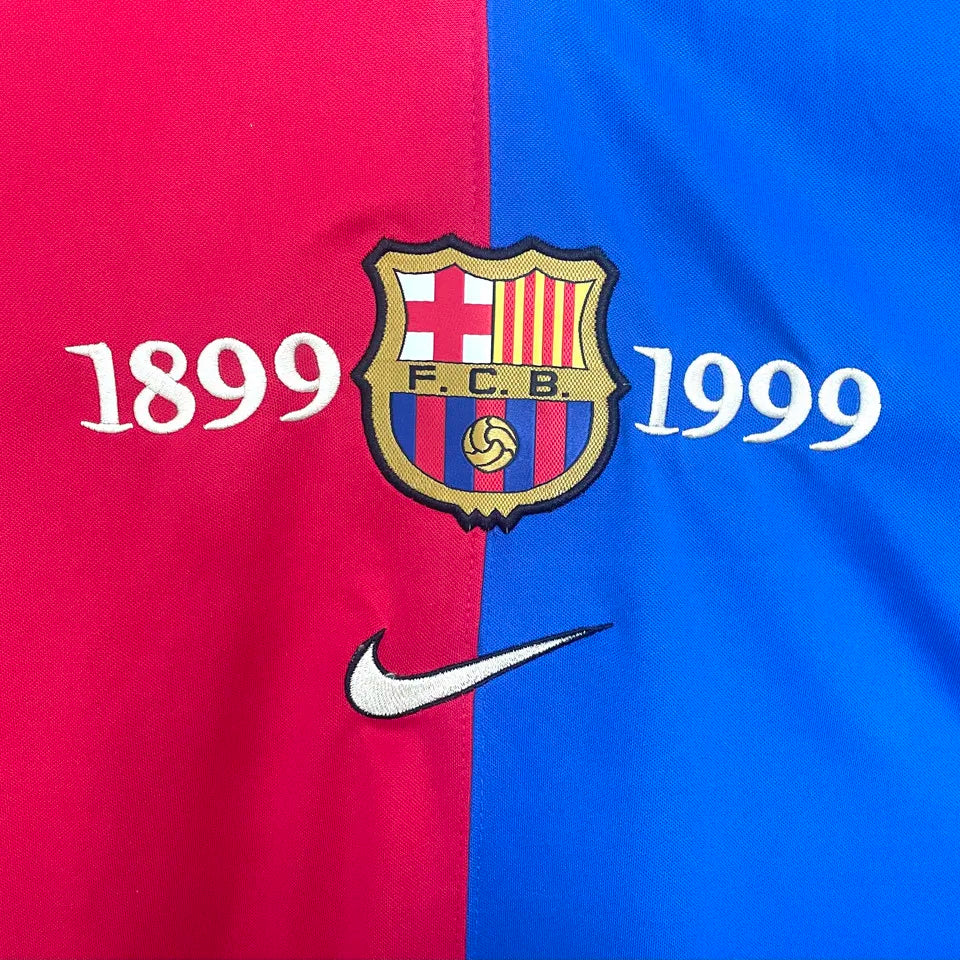 Barcelona 1998/1999 Home Retro Long Sleeve