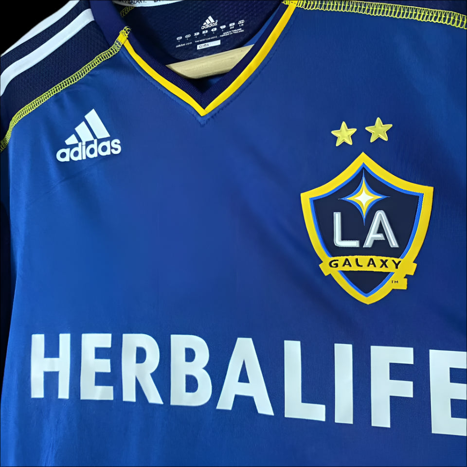 LA Galaxy 2011/12 Blue Retro Kit