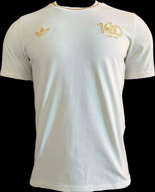 Colombia 2025 White Cotton 100th Anniversary Jersey