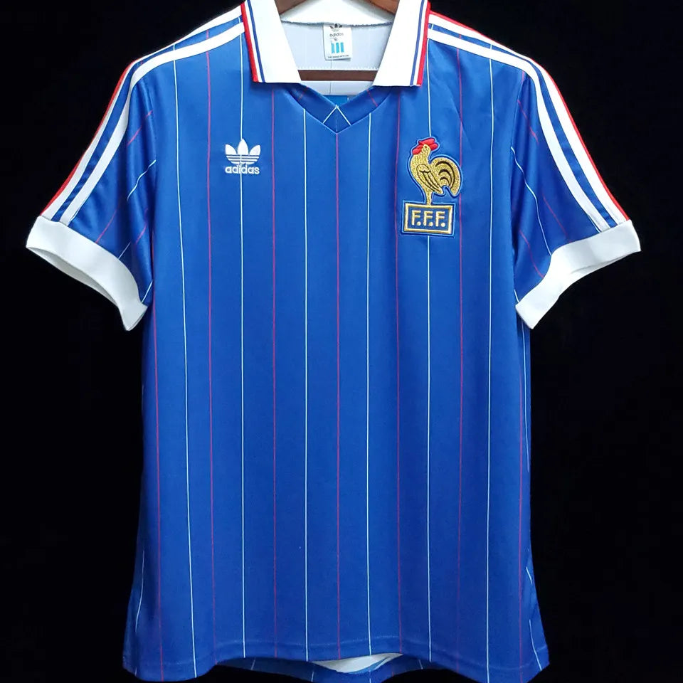 France 1982 Away Home Retro Kit