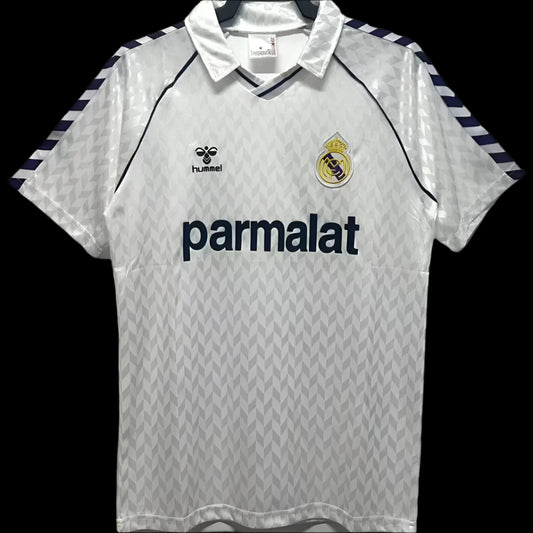 Real Madrid 1986/89 Home Retro Kit