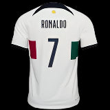 Portugal 2022/23 Away Ronaldo Jersey