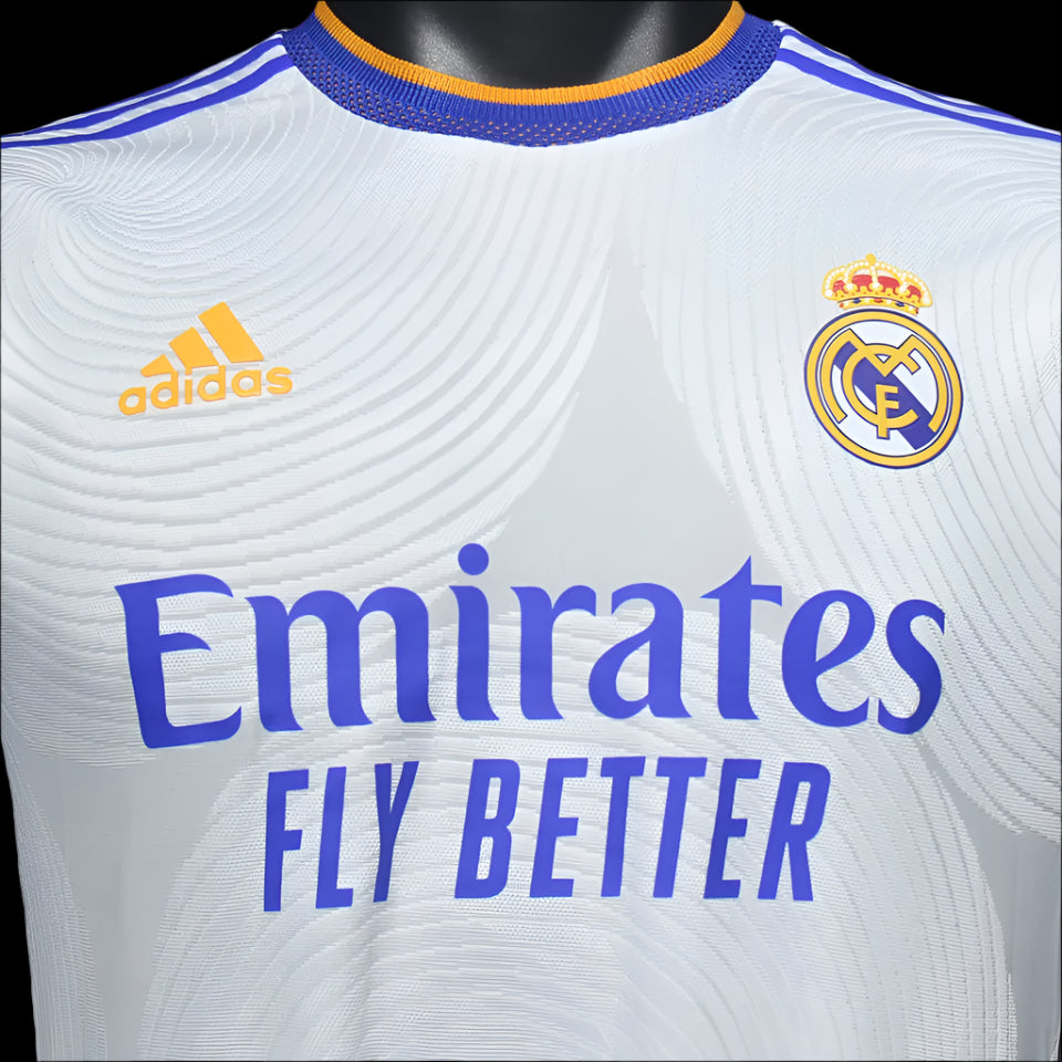 Real Madrid 2021/22 White Long sleve UCL Final Edition