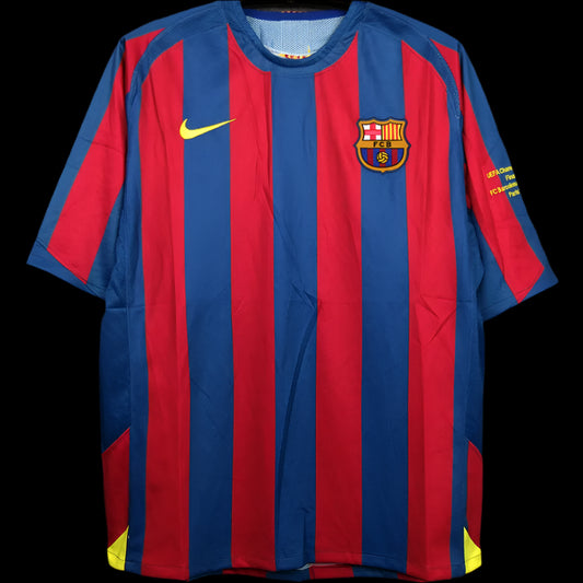 05/06 Ronaldinho Barcelona Retro Kit