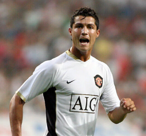 06/07 Ronaldo Manchester United Away Jersey