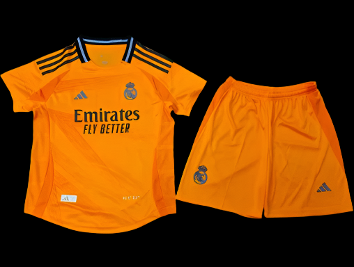 Real Madrid 2024/25 Orange Away (KIDS)
