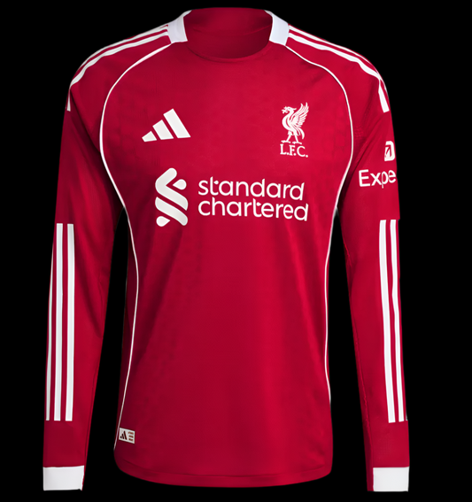 Liverpool 25/26 Home Kit Longsleeve