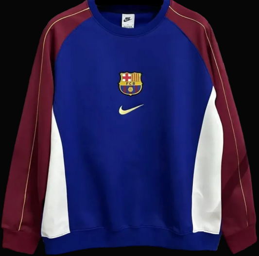 Barcelona 2025/2026 Blue Retro Sweatshirt