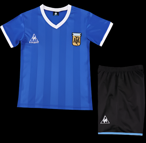 Argentina 1986 Away Retro (KIDS)