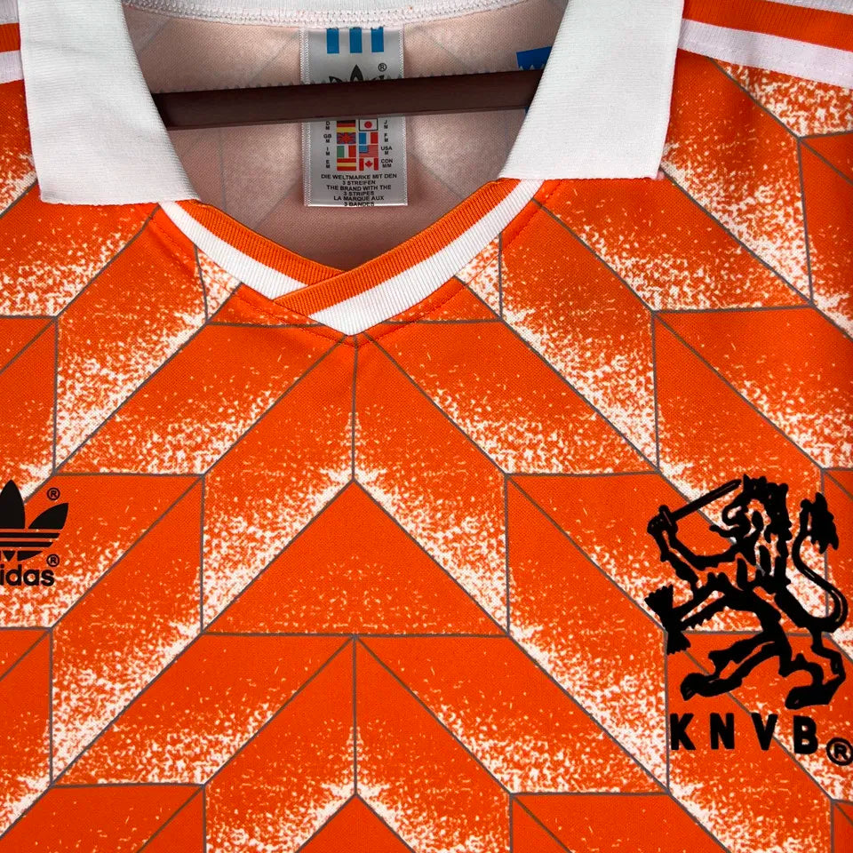 Netherlands 1988 Orange Home Jersey